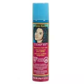 Jerome Russell Temporary Hair Color Spray Travel Size 2.2 fl oz - Blue Black