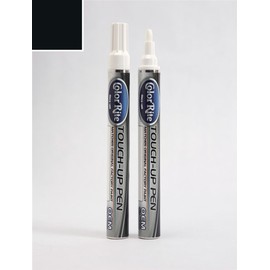 ColorRite Pen for Lincoln All Automotive Touch-up Paint - Black Matte (Window Trim) TRM - All-Inclusive Package