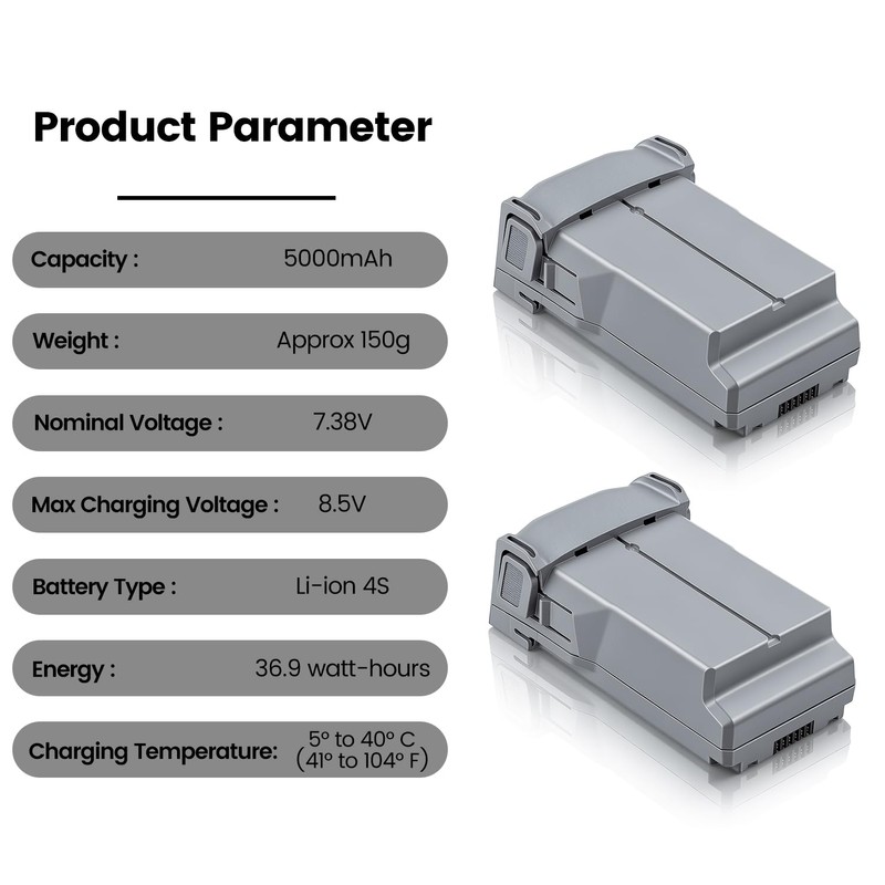 COOLSHOW Intelligent Flight Mini 5 Pro/4 Pro/Mini3 Series Battery 1