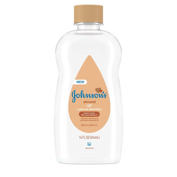 Johnson's Baby Almond Oil Paraben-Free, Phthalate-Free, 14 Fl Oz