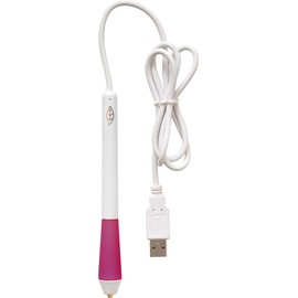 We R Memory Keepers Foil Quill Calligraphy Tip Freestyle Pen, Heißstift mit Kalligraphie-Spitze, USB-Anschluss, 1 Folienrolle zum Freihand Beschriften und gestalten von Deko, Karten und Scrapbooks