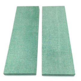 Maker Material Supply TeroTuf- GREEN- Knife Handle Scales- Various Sizes - 1/4" x 1.5" x 5"