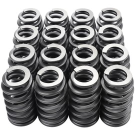 PAC-1218 16Pcs Drop-in Engine Valve Spring Kit, 1200 Series, Ovate Beehive Spring, 313 lb/in Spring Rate, 1.140 in Coil Bind, 1.290 in OD, GM LS-Series .600'' Lift Rated