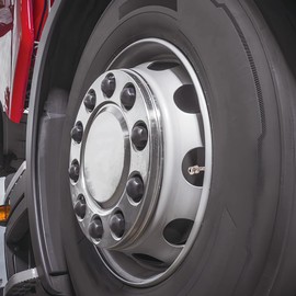 Truck Tire Valve Stems, TR545D, 60 Degree Bend, Car Tire, Universal Shaft Extension Adapter, Easy Installation, Compatible with 22.5" 24.5" Aluminum Wheels Car Repair Tool