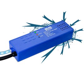 6.4 GPH 50 FT Max Head Drip Pan HVAC Condensate Pump 110V/230V w/Automatic Safety Switch, Quiet Removal Auto Sump Pump Submersible Water Pump for AC, Dehumidifier, Furnace, Basements