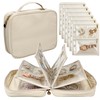 LingLingo Travel Jewelry Organizer Case,Small Jewelry Bags Jewelry Storage Book