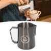 Frothing Jug Pitcher 600ml Food Grade Stainless Steel Milk Frother
