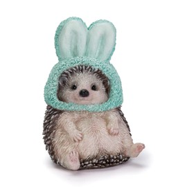 Oubia H23169 Headpiece Hedgehog Doll Figurine, 4.7 x 2.4 x 4.3 inches (12 x 6 x 11 cm), Animal