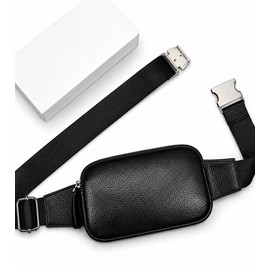 Leather Waist Pack for Outdoor Travel and Daily Carry – Slim Hands-Free Storage Bag for Running, Walking, Hiking and Casual Use