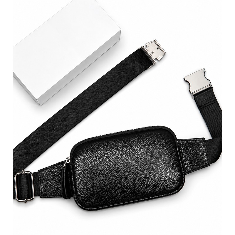 Leather Waist Pack for Outdoor Travel and Daily Carry –