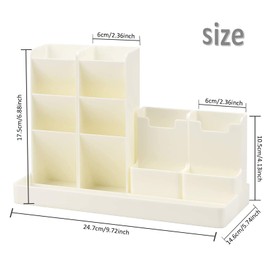 Stiftehalter Schreibtisch, Flexibel kombinierbare Stifteboxen für Kinder, Multifunktionaler Schreibtisch Organizer, Stifthalter Organizer, Büro Organizer, Stifteköcher für Stifte Büro Zuhause Schule