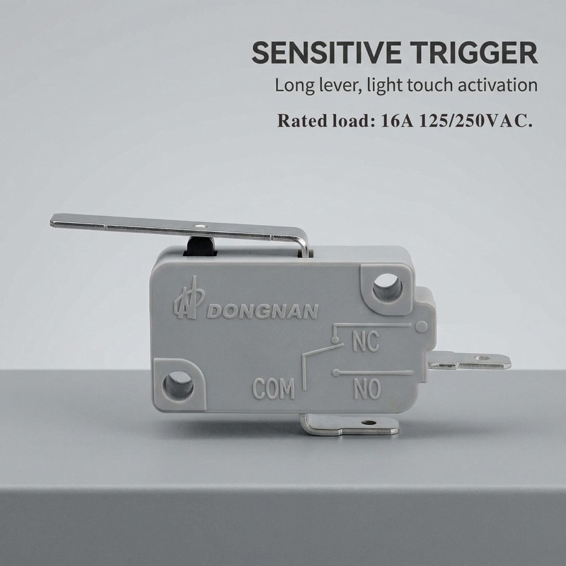 KW3-0Z Replacement Sensor Switch 16A 125/250VAC Hinge Lever Type Micro
