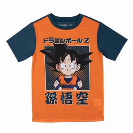 Bioworld Dragon Ball Z Youth Sleepwear Set Tee Shirt, Sleep Shorts, and Sleep Pants- XL Multicolored