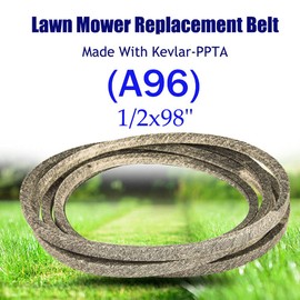 BOOMBOOST (A96) 0.5x98 Lawn Mower Replacement Belt Made With Kevlar Compatible for AYP/Compatible for HUSQVARNA/Compatible for John-Deere/Compatible for TORO
