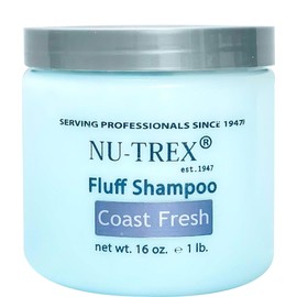 NU-TREX Fluff Shampoo for Clarifying (Coast Fresh) 16oz. Authentic Manufacturer Direct.