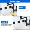 Smiley Face Sponge Holder, Scrub Sponge Holder for Daddy Mommy,