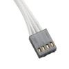4pcs PWM Fan Extension Cable 4 Pin Silver Coated Copper