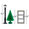 Door Street Lamp Bricks Accessories Toys City House Parts Garden