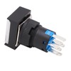 25 Pcs Industrial Push Button Switch Self Locking Push Button