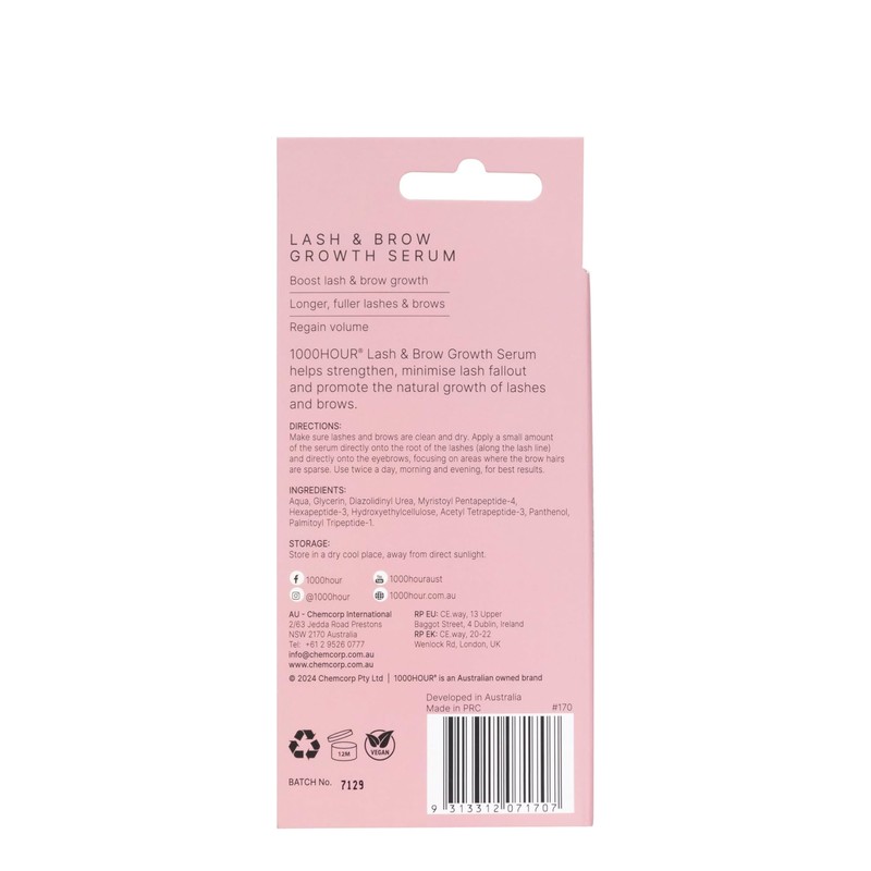 1000 Hour Lash & Brow Growth Serum 3ml