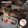 Travel Flat Iron Cordless, Mini Hair Straightener and Curler for