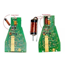 2 NEW MERCEDES C, E, S-CLASS, CLK, CLS Antenna Coil Transponder Key FOB Repair
