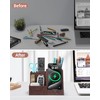 Investme Wireless Charger with Desk Organizer, Pen Pencil Holder, Multifunctional