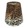 Royal Designs 5" Black & Brown Small Leopard Print Chandelier