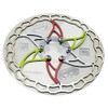 ASHIMA-LTD Ai2 ARO-09 Lightest Disc Brake Rotor 160mm 73g,2PCs, Multi-Color:
