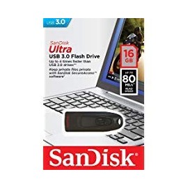Sandisk 16gb Cruzer Ultra USB 3.0 80mb/s Flash Pen Drive Sdcz48-016g-u46 Fast