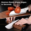 UFORU Rolling Knife Sharpener Kit, Knife Sharpener Tool with 15°