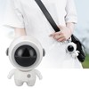 Mini Fan USB Astronaut Appearance Rechargeable Low Noise Portable Hanging
