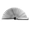 Spurtar 32 Pieces Stainless Steel Thickness Gauge Gap Gauge for