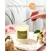 M&SENSE Lemongrass Verbena Scented Candle - 11.6oz 70 Hours Burn