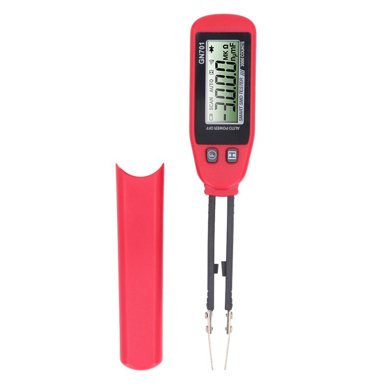 SMD Tester High Accuracy Gold Plated Tweezers Diode Resistance Capacitance