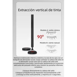 Sello De Pestañas Magnéticas, Impermeable Y Duradero                                                                                                  