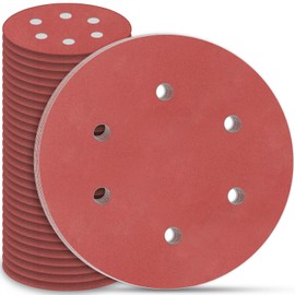 STEBRUAM Sandpaper 225 mm Velcro, Pack of 30 225 mm Sanding Discs Grit P240 for Drywall Sanders Sanding Giraffe Long Neck Sanders Sanding Giraffe