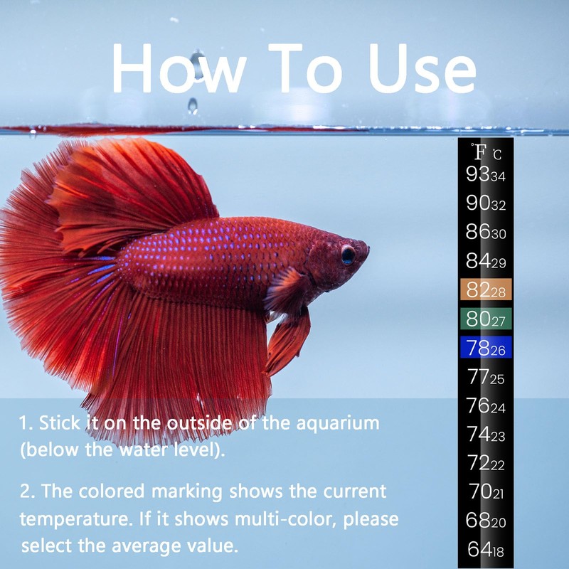 AQUANEAT Aquarium Heater, 25W Small Betta Fish Tank Heater, Mini