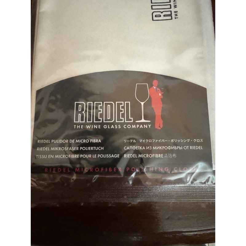 Riedel The Wine Glass Company Microfiber Polishing Cloth NEW IN