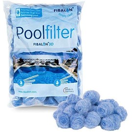 Fibalon 3D Polymer Fibre Filter Pool Filter, Highly Innovative & Effective, 700 g Replaces 50 kg Filter Sand, Suitable for All Standard Filters, 2 x 350 g