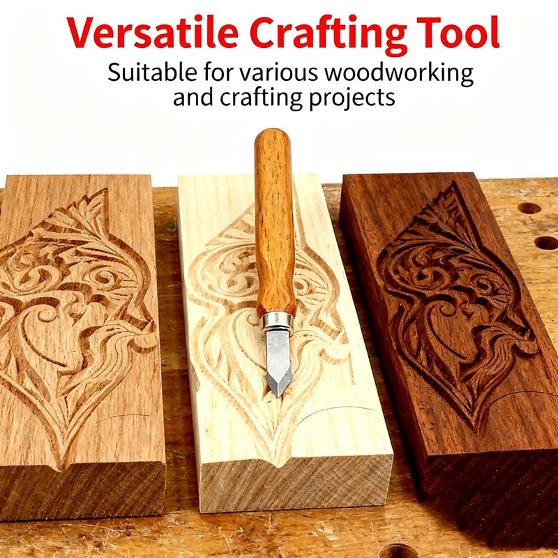 3 Pack Woodworking Marking Knife with Storage Box