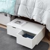 Yak About It® Underbed Rolling Drawers - White