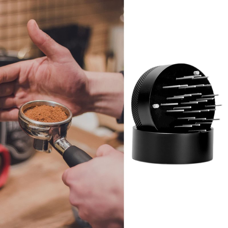 Herramienta de distribución de espresso, Distribuidor de aguja de café