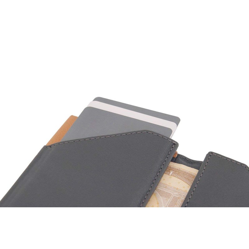 ROIK Small Men's Wallet - Leather Slim Wallet Without Coin