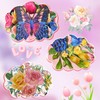Happivue Butterfly Flower Pop Up Birthday Cards for Women, 3D