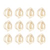100pcs Special Shape Paper Clips Creatively Cute Plated Metal Bookmark