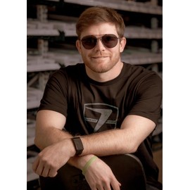 FATHEADZ EYEWEAR Zound - Polarized Men's Sunglasses, 60-17-150 (Black)