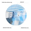 Tablecloth Clips,Transparent Table Cloth Holder Clips,Self-Adhesive Windproof Table Cover Clamps