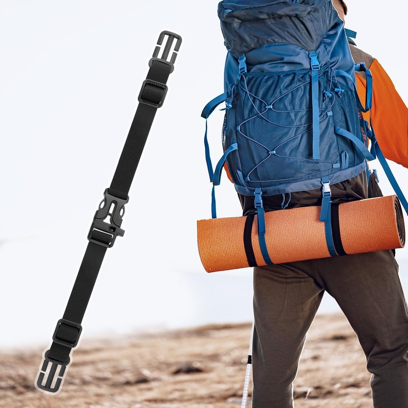 Backpack Pack Chest Strap, 7.8-17.7in Adjustable Webbing Sternum Strap Extenders