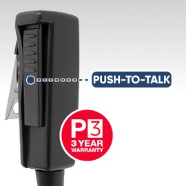 Sheepdog 2-Wire Surveillance Earpiece Microphone, Security Headset, Compatible with Tait TP Series